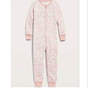 NEW Unisex Snug-Fit 2-Way-Zip Printed Pajama One-Piece for Toddler  5T. …